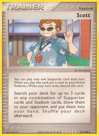Scott (81) Reverse Holofoil - Power Keepers