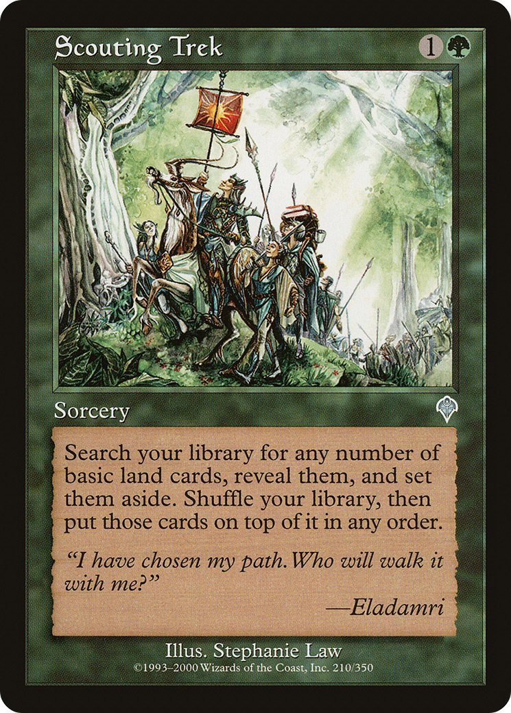 Scouting Trek (210) Foil - Invasion