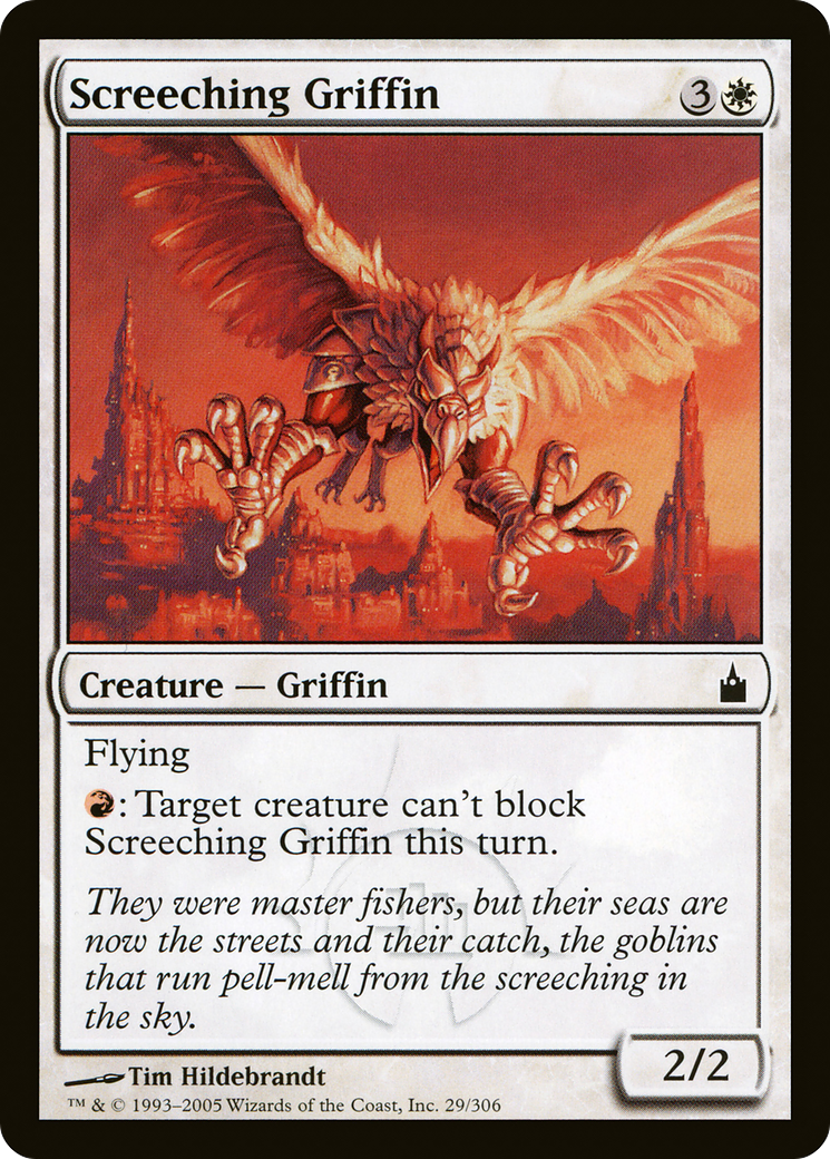 Screeching Griffin (029) Foil - Ravnica: City of Guilds