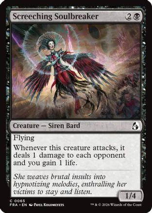 Screeching Soulbreaker (065) Foil - Reality Fracture