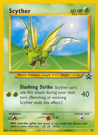 Scyther (45) - Wizards of the Coast Promos