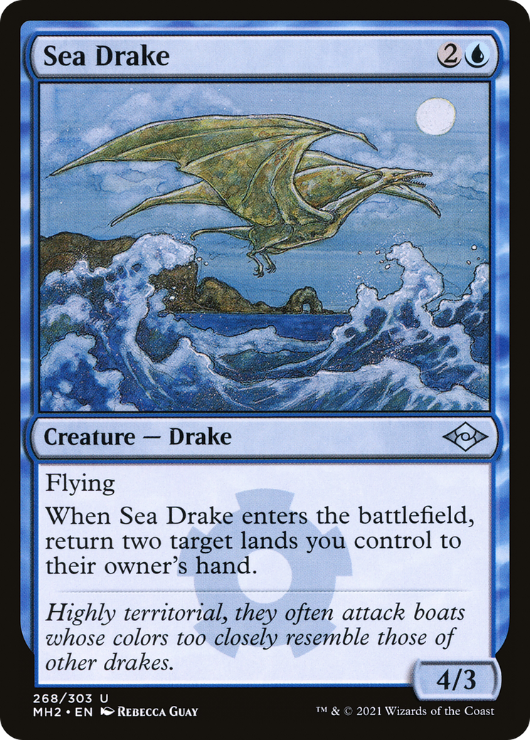 Sea Drake (268) - Modern Horizons 2 Foil