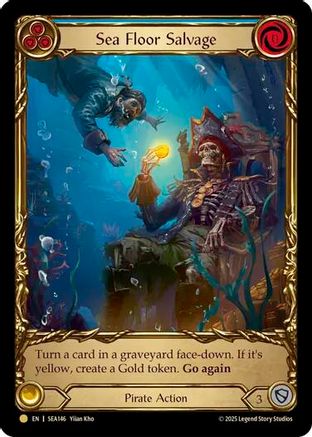 Sea Floor Salvage (Extended Art) (SEA146) Cold Foil - High Seas