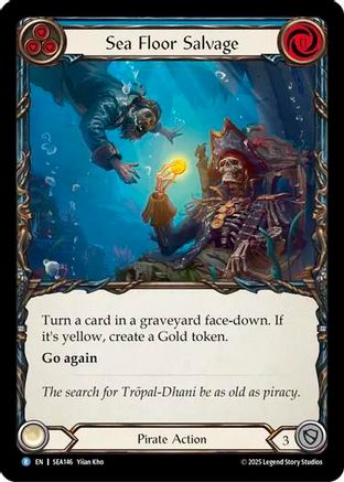 Sea Floor Salvage (SEA146) Rainbow Foil - High Seas