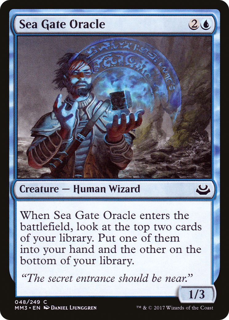 Sea Gate Oracle (048) Foil - Modern Masters 2017