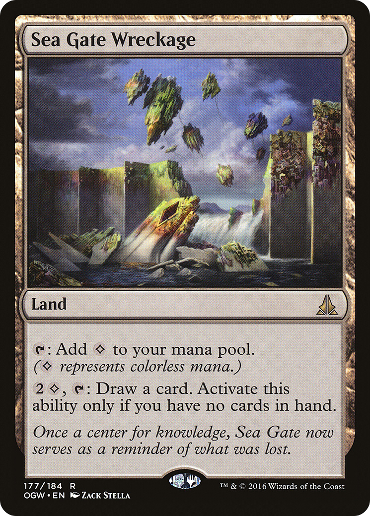Sea Gate Wreckage (177) Foil - Oath of the Gatewatch