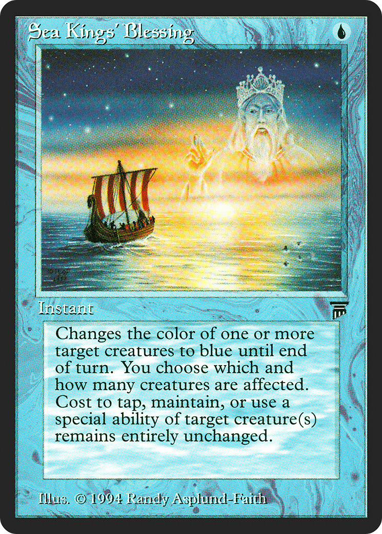 Sea Kings' Blessing - Legends