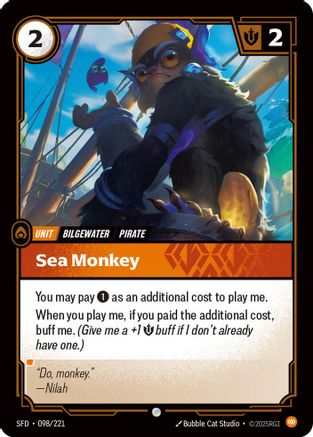 Sea Monkey (098) Foil - Spiritforged