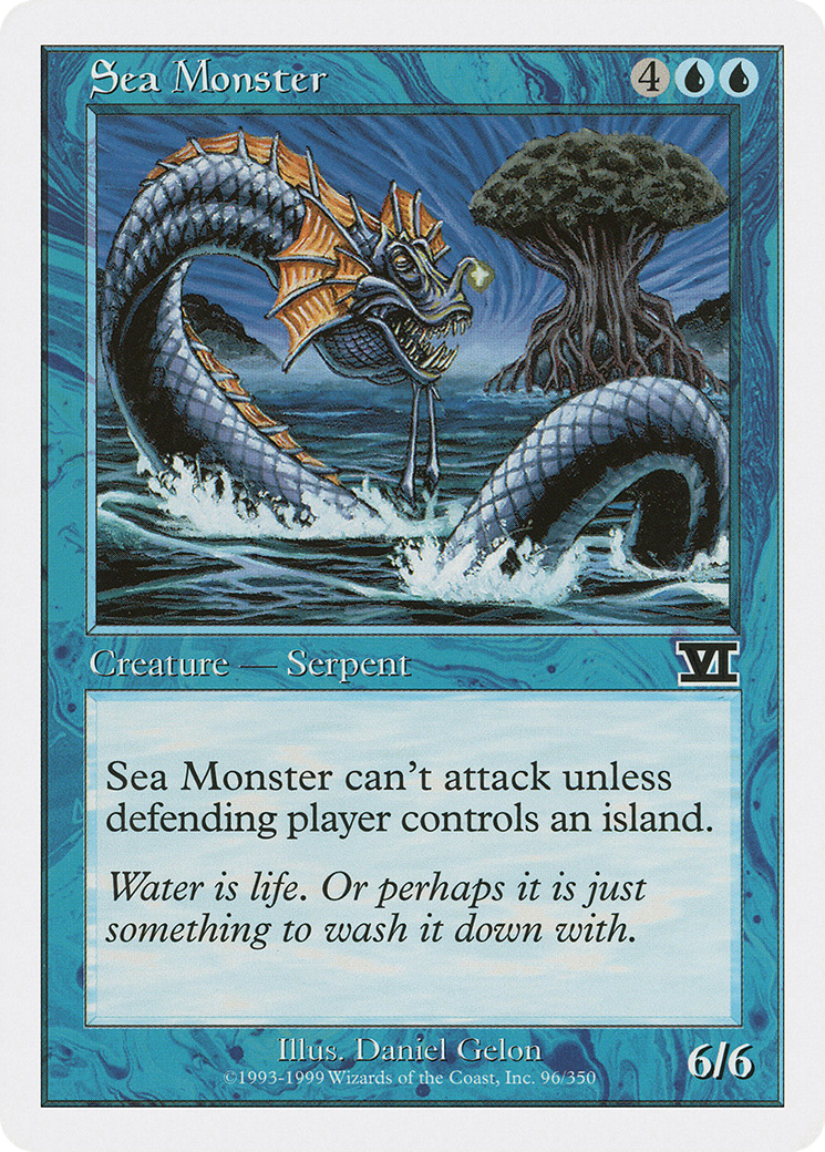 Sea Monster (096) - Classic Sixth Edition