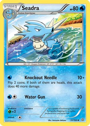 Seadra (31) Reverse Holofoil - Primal Clash