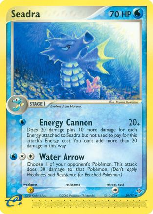 Seadra (39) Reverse Holofoil - Dragon
