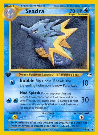 Seadra (48) (1st Edition) - Neo Genesis