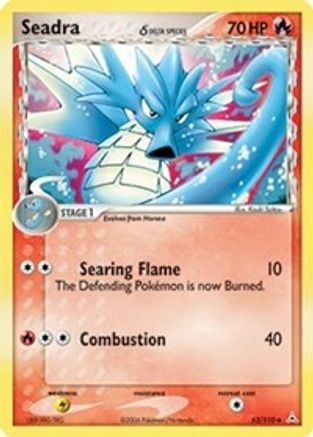 Seadra (Delta Species) (52) Reverse Holofoil - Holon Phantoms