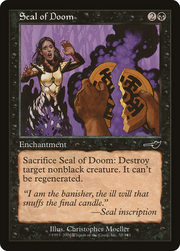 Seal of Doom (070) Foil - Nemesis