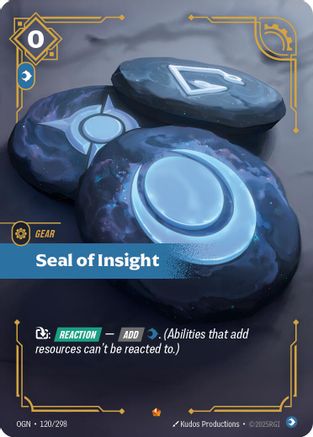 Seal of Insight (120) Foil - Origins