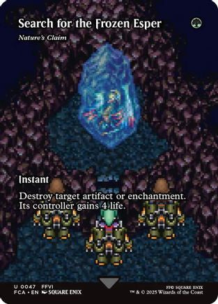 Search for the Frozen Esper - Nature's Claim (Showcase) (047) - FINAL FANTASY: Through the Ages