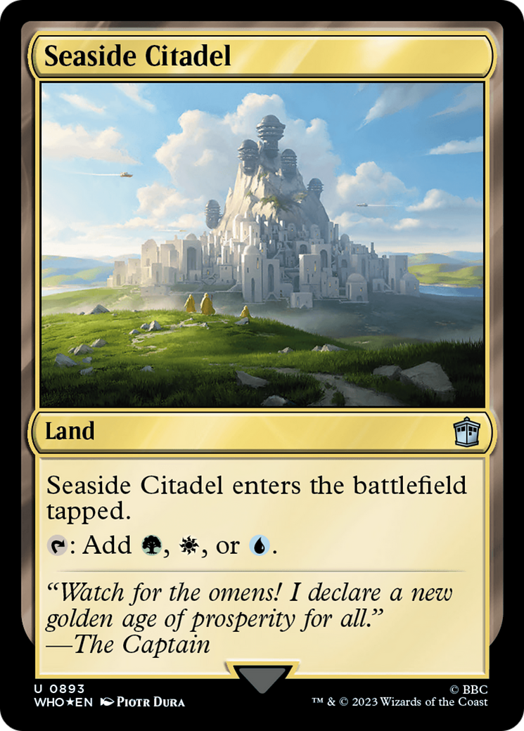 Seaside Citadel (893) Surge Foil - Doctor Who