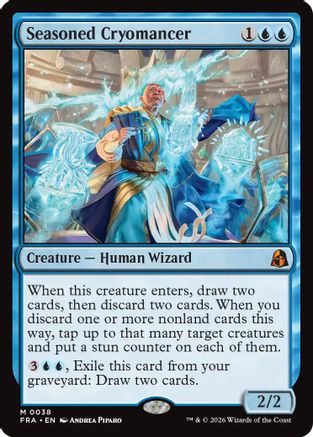 Seasoned Cryomancer (038) Foil - Reality Fracture