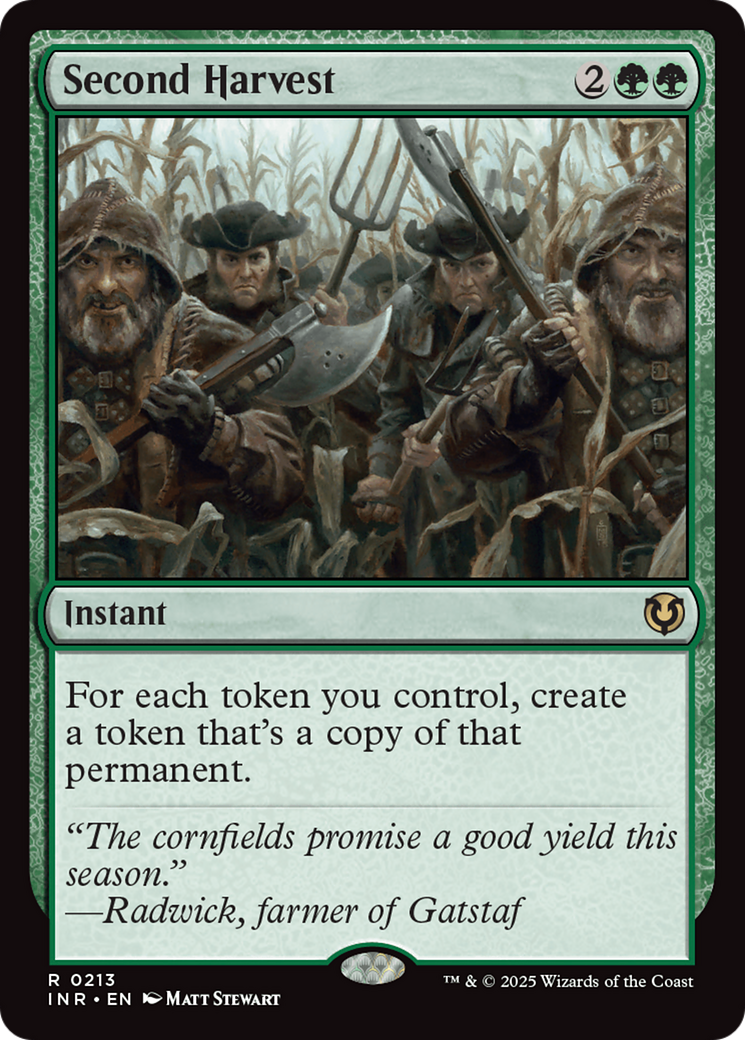 Second Harvest (213) Foil - Innistrad Remastered