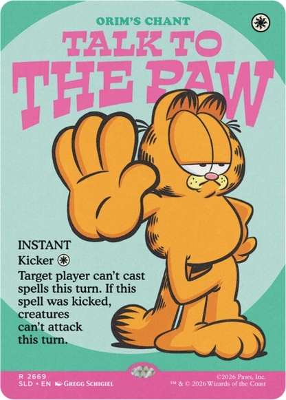 Secret Lair - Garfield: Motivationally Challenged