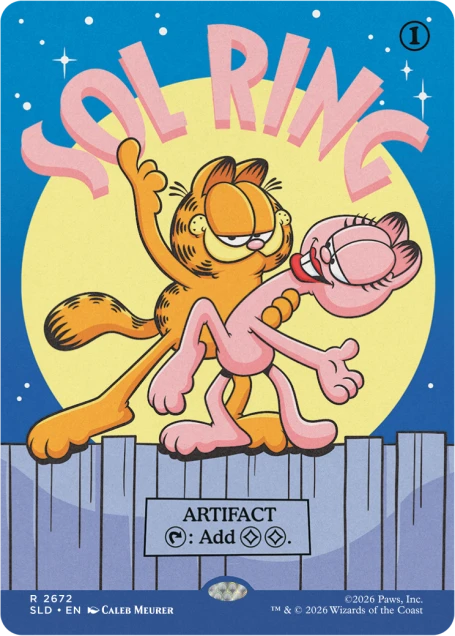 Secret Lair - Garfield: Motivationally Challenged