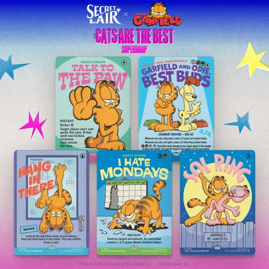 Secret Lair - Garfield: Motivationally Challenged