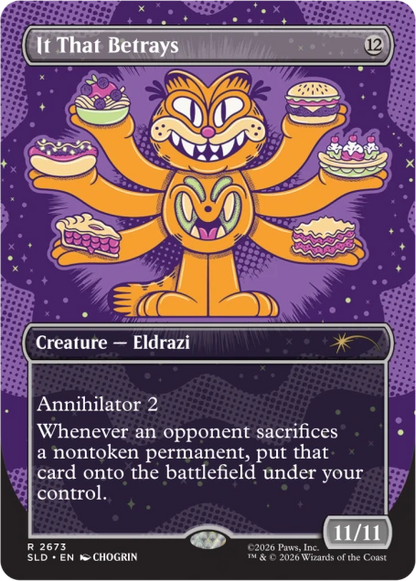 Secret Lair - Garfield: Our Only Thought is to Entertain You