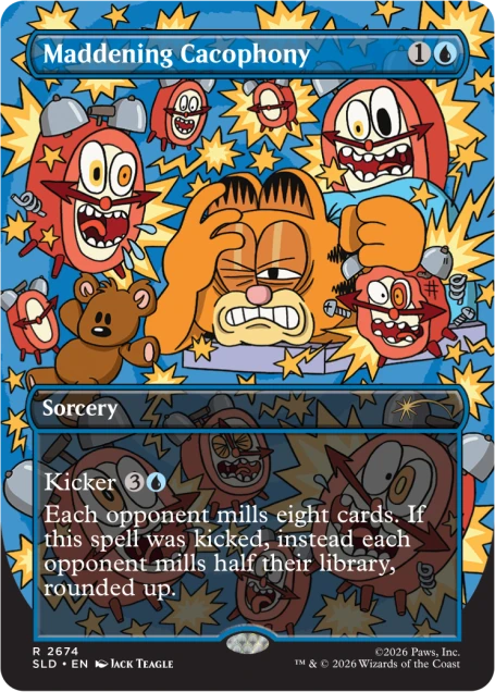 Secret Lair - Garfield: Our Only Thought is to Entertain You