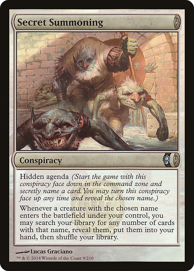 Secret Summoning (009) Foil - Conspiracy