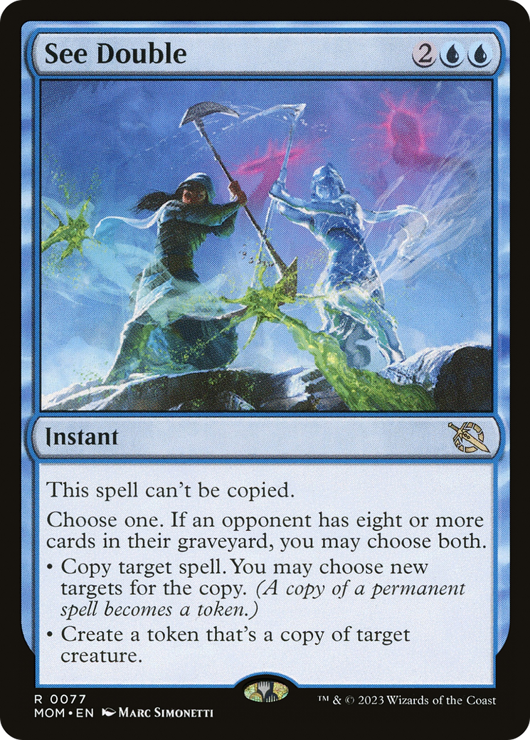 See Double (077) Foil - March of the Machine