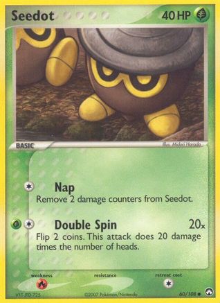 Seedot (60) Reverse Holofoil - Power Keepers