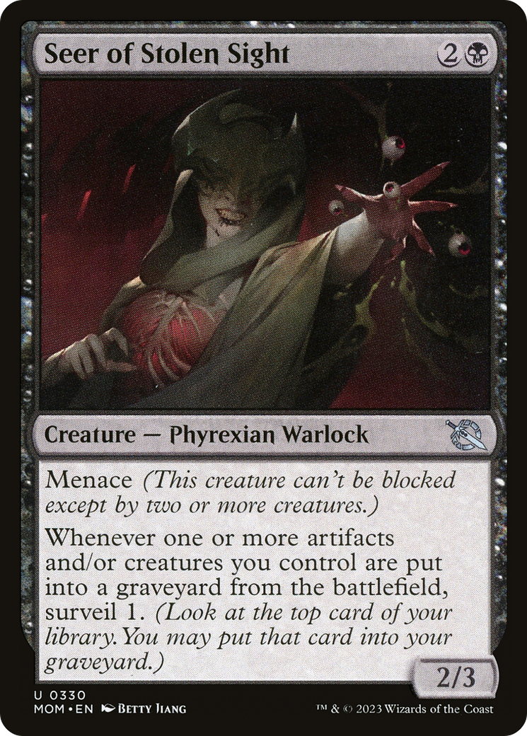 Seer of Stolen Sight (330) - March of the Machine Foil