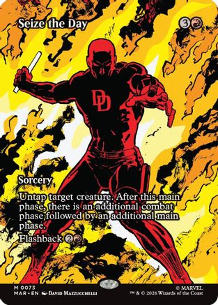 Seize the Day (073) Foil - Marvel Universe
