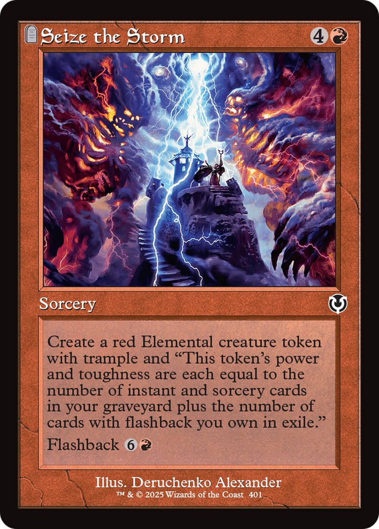 Seize the Storm (Retro) (401) Foil - Innistrad Remastered
