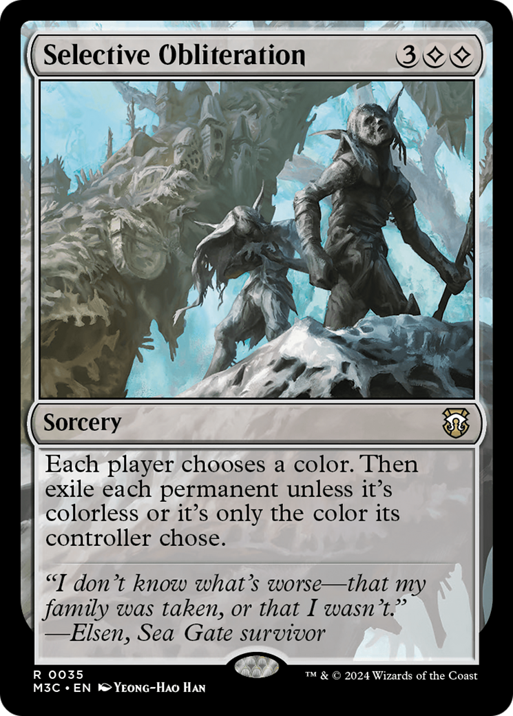 Selective Obliteration (035) - Commander: Modern Horizons 3