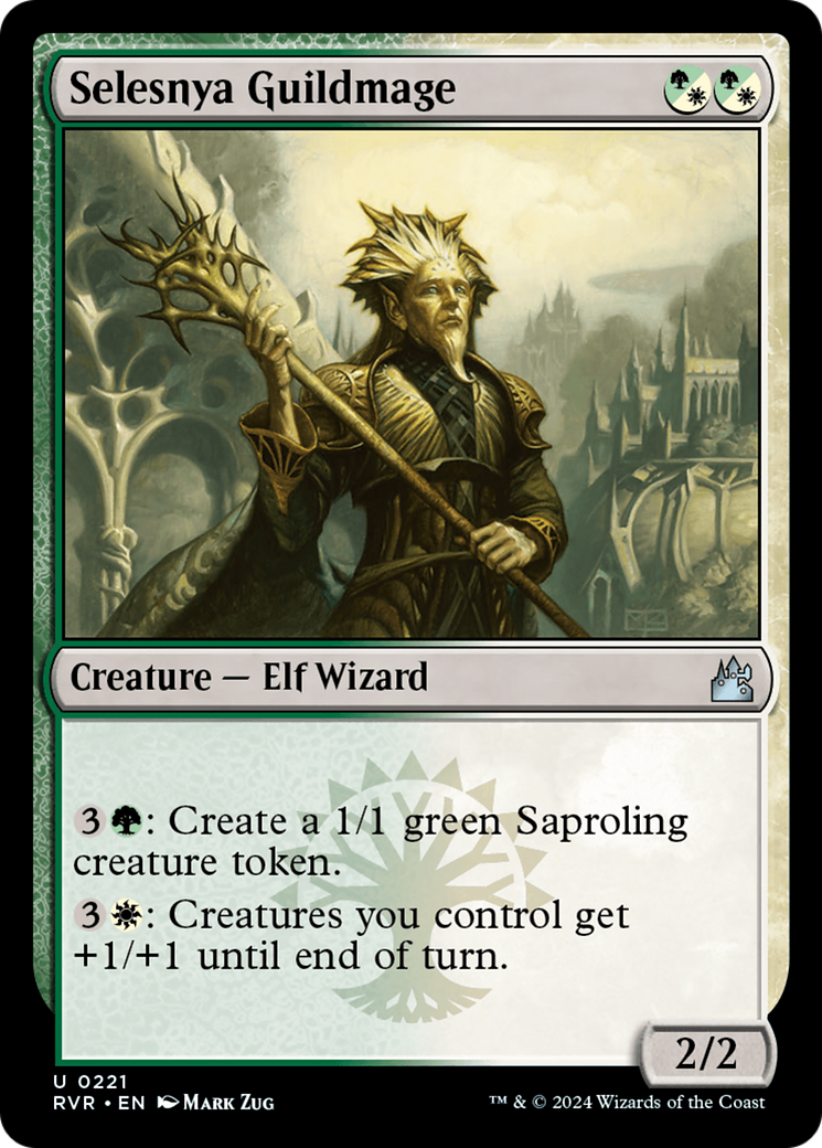 Selesnya Guildmage (221) Foil - Ravnica Remastered