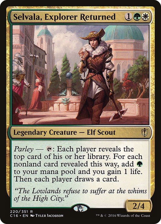 Selvala, Explorer Returned (220) - Commander 2016