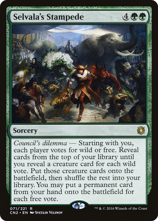 Selvala's Stampede (071) - Conspiracy: Take the Crown