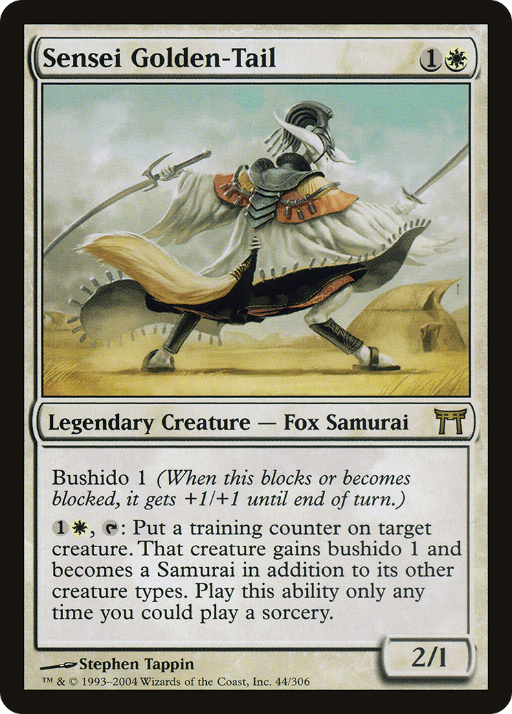 Sensei Golden-Tail (044) Foil - Champions of Kamigawa