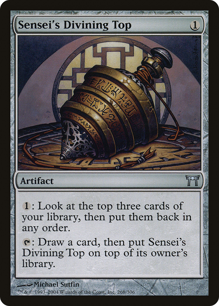 Sensei's Divining Top (268) - Champions of Kamigawa