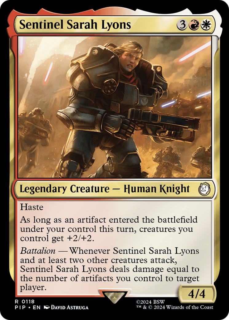 Sentinel Sarah Lyons (118) - Fallout
