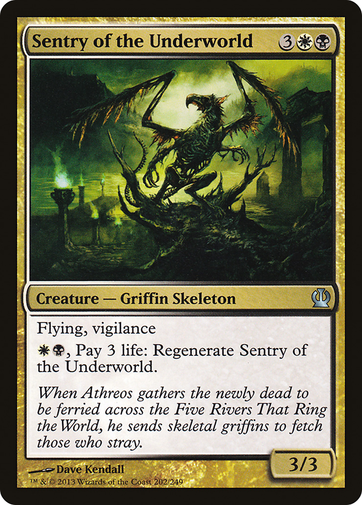 Sentry of the Underworld (202) Foil - Theros