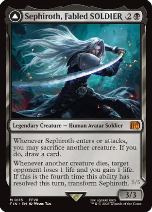 Sephiroth, Fabled SOLDIER (115) - FINAL FANTASY