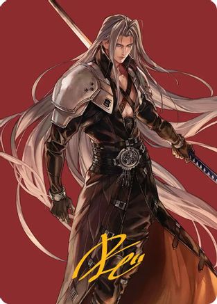 Sephiroth, Fabled SOLDIER (044s) Gold-Stamped - Art Series: FINAL FANTASY