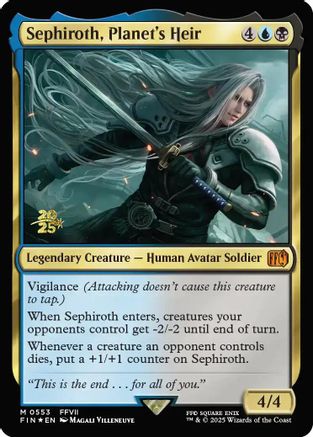 Sephiroth, Planet's Heir (553) Foil - FINAL FANTASY