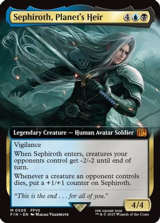 Sephiroth, Planet's Heir (Extended Art) (505) - FINAL FANTASY