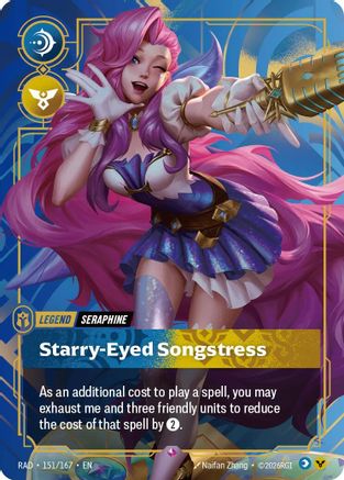 Seraphine, Starry-Eyed Songstress (151) Foil - Radiance