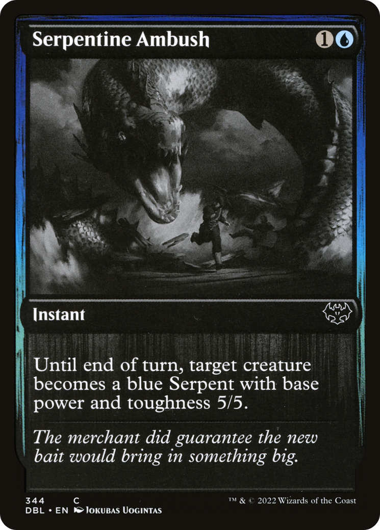 Serpentine Ambush (344) - Innistrad: Double Feature Foil