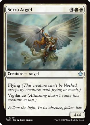 Serra Angel (740) - Foundations