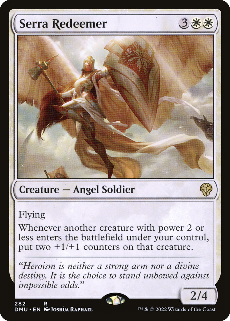 Serra Redeemer (282) - Dominaria United Foil